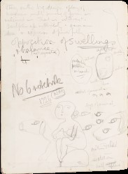 Henry Moore, Notebook No.6 1926 (SKB 9) Spread 1 verso